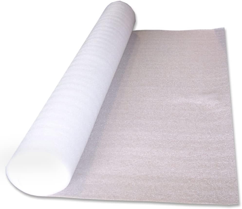 PolyFoam Multipurpose Foam Underlayment – 100 sq ft Roll for Laminate & Wood Flooring, Moisture-Resistant