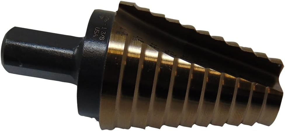 Norseman by Viking Drill and Tool 00701 78-AG 3-16 in. to 1/2 in. #4 Ultra Bit Multi-Diameter Step Drill