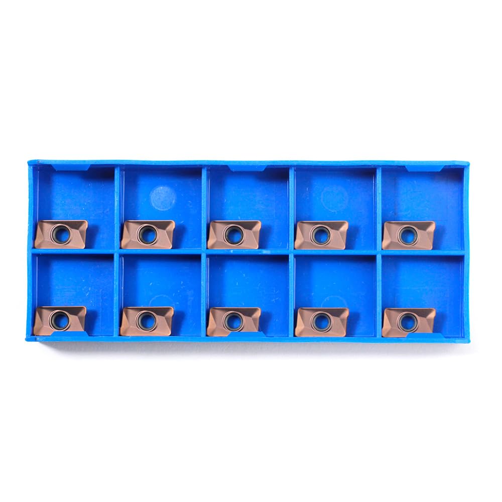YUFUTOL Carbide Milling Inserts APKT11T308 10 Pieces