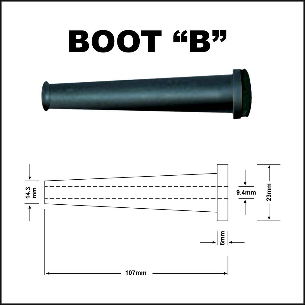 Superior Electric EC163-BB 16 Gauge 3 Wire 9 ft. Replacement Power Tool Cord with Strain Relief & Cord Protector (Boot B)