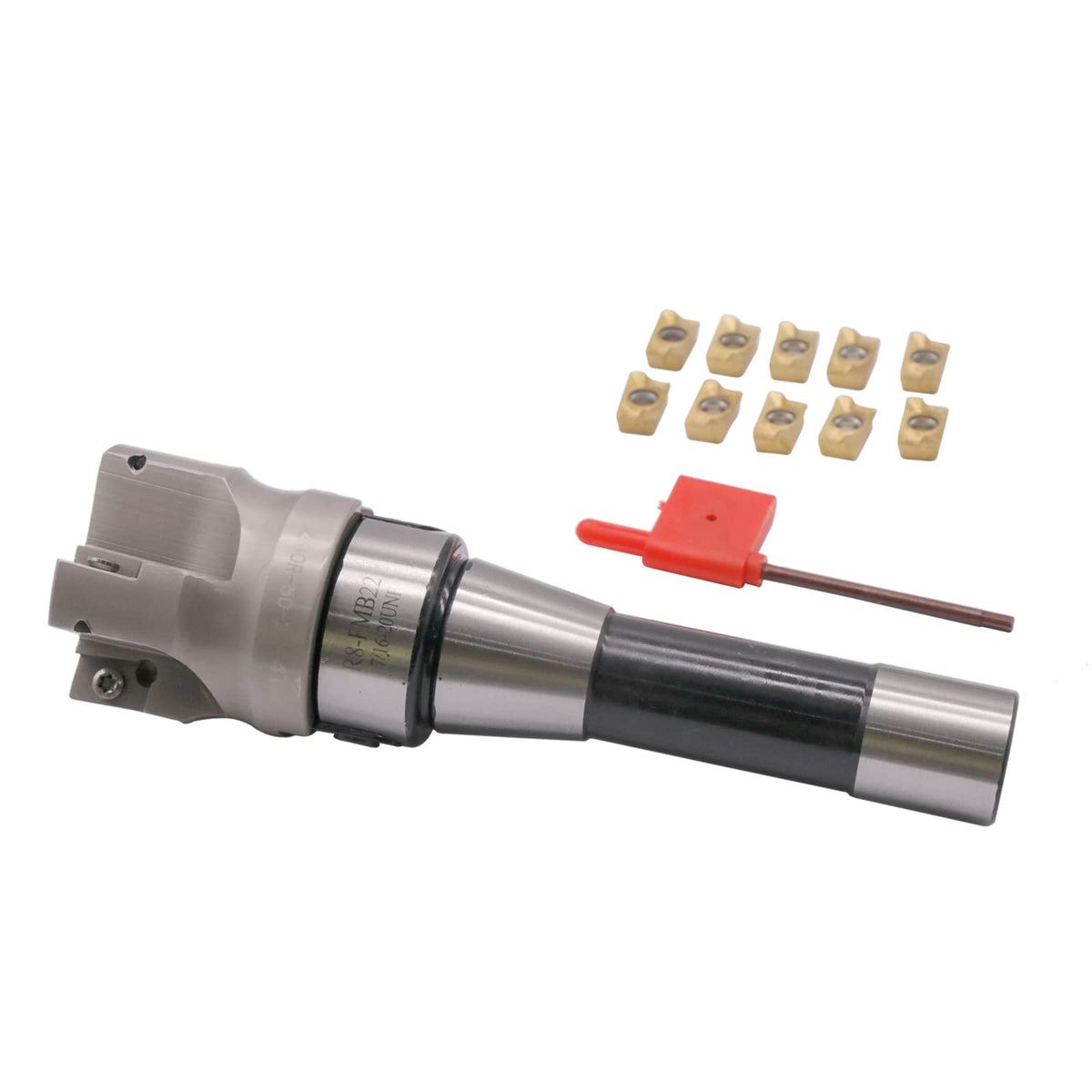 BAP400R-50-22-4T Shell Cutter Set, 4 Flutes, 1.97"/50mm Cutting Diameter
