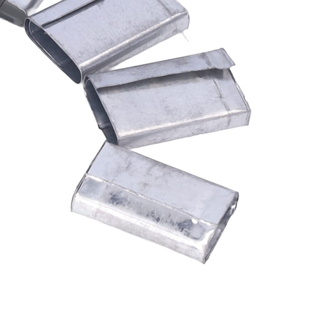 Packaging Strapping Seals 1KG Iron Sheet Strapping Clips PP Belt Packaging Buckles