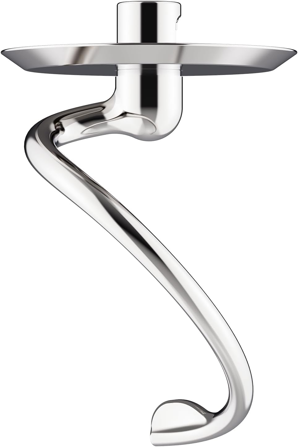 Stainless Steel Spiral Dough Hook for Kitchenaid Stand Mixer | 4.5 Qt - 5 Qt Tilt-Head Stand Mixer Attachments for