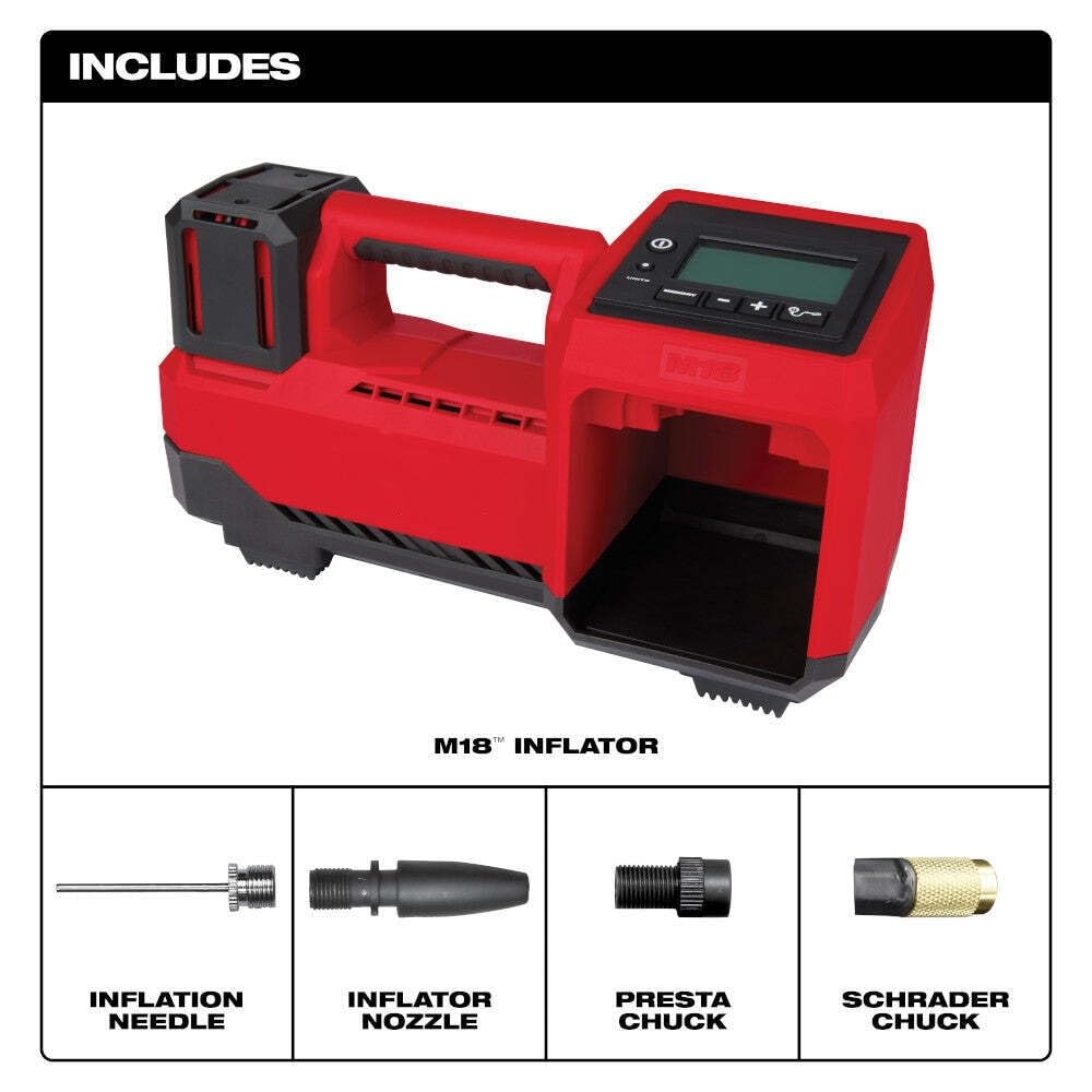 2848-20 for Milwaukee M18 18V Cordless Li-Ion Inflator - Bare Tool