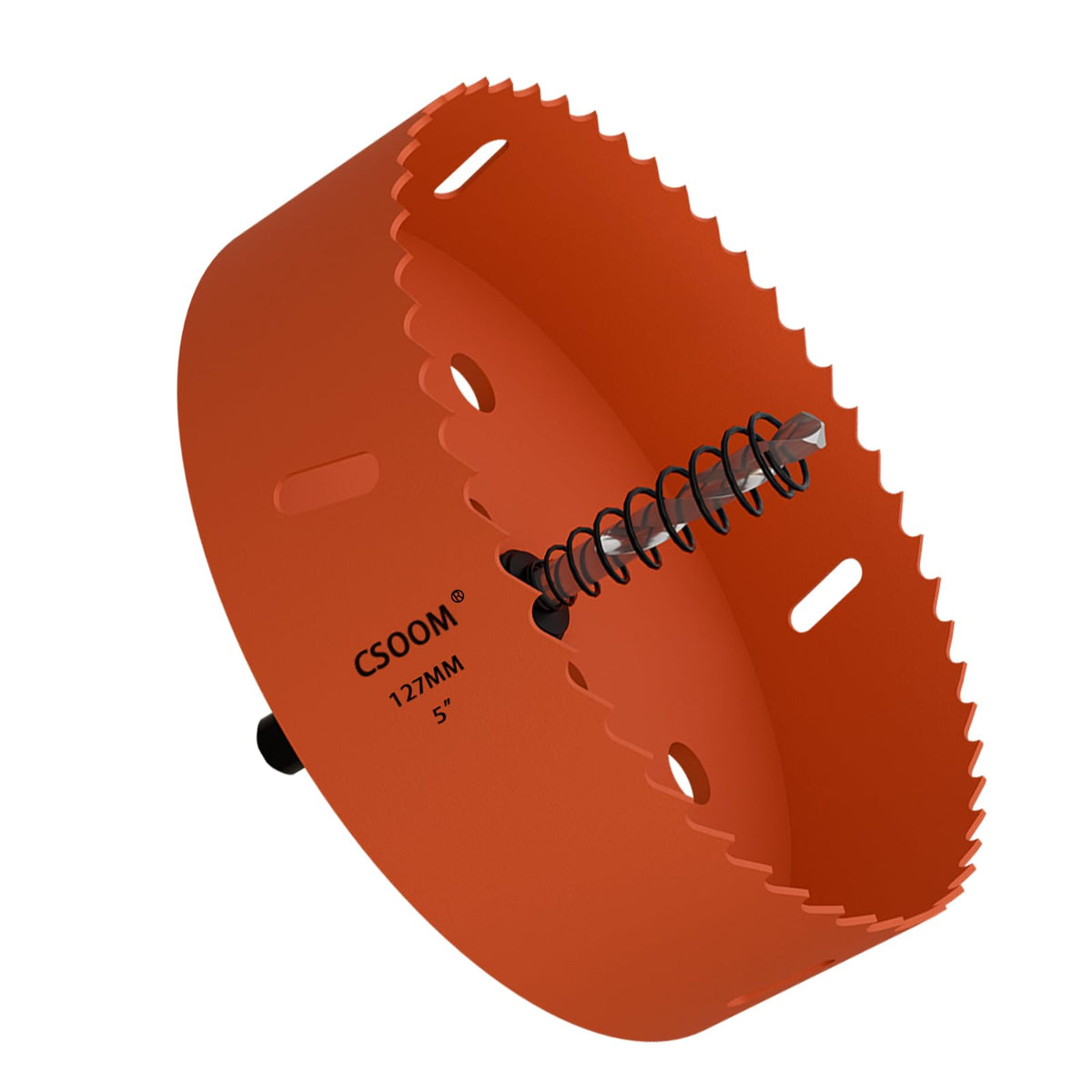 CSOOM 5" (127mm) Bi-Metal Hole Saw for Plastic, Wood, Plywood, Thin Steel and Thin Aluminum Sheets