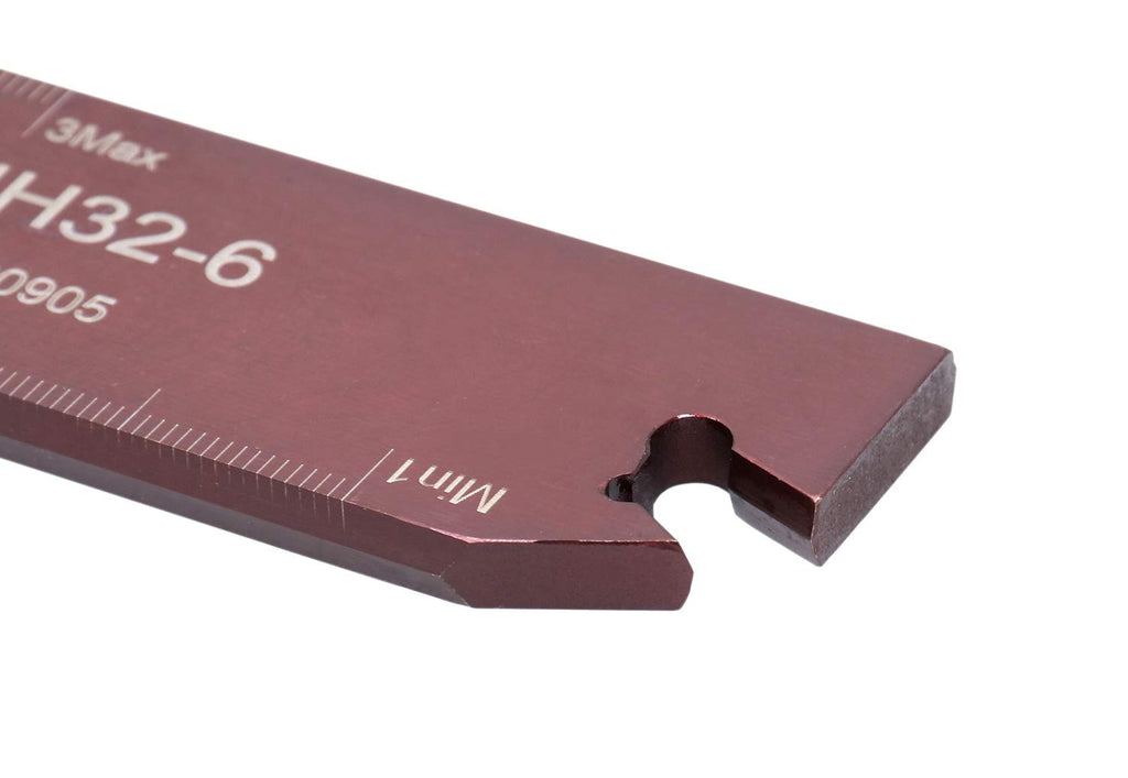 Accusize Industrial Tools 0.25'' by 5.9'' Ncih32-6 Vernier Positive Stop Adjustable Blades for Gtn-6 Inserts, 2402-0020