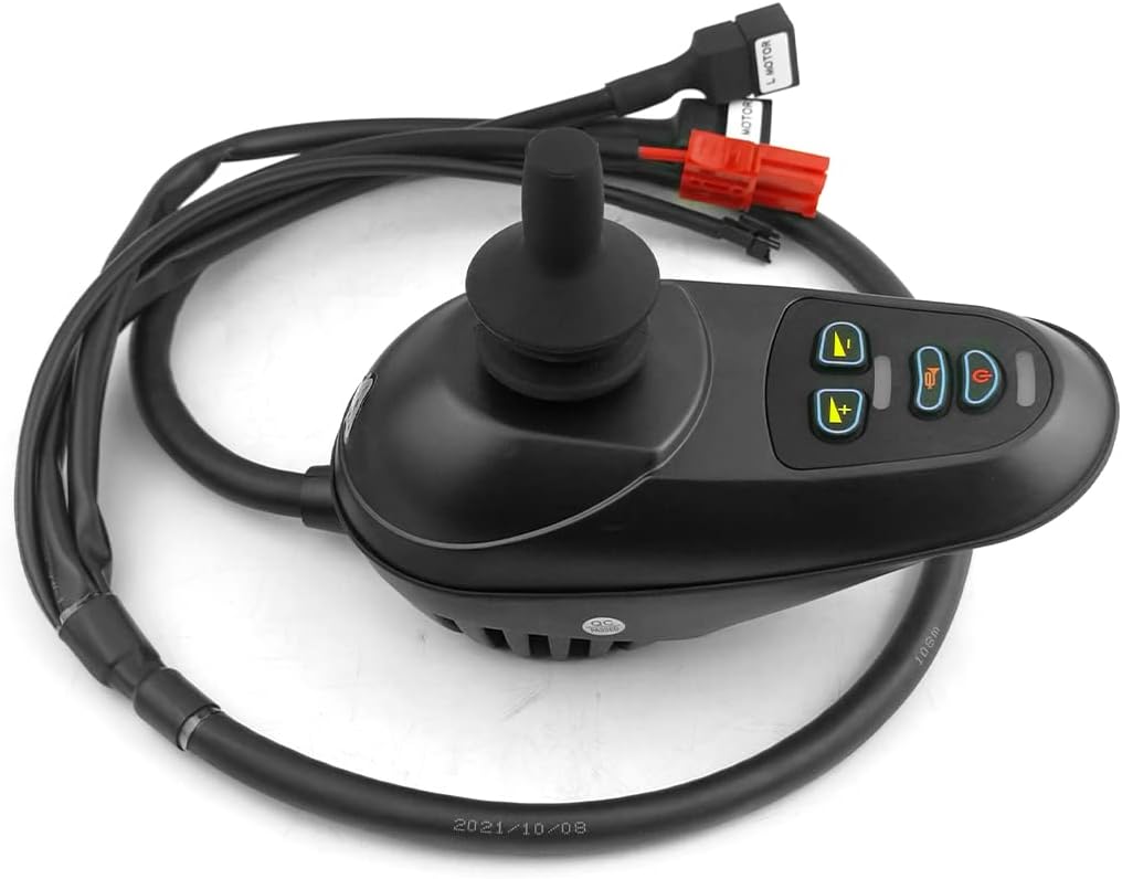L-faster 24V Dual Drive Brushed Motor Joystick Controller Forward Reverse Max Current 45A for Indoor Wheelchair Bike