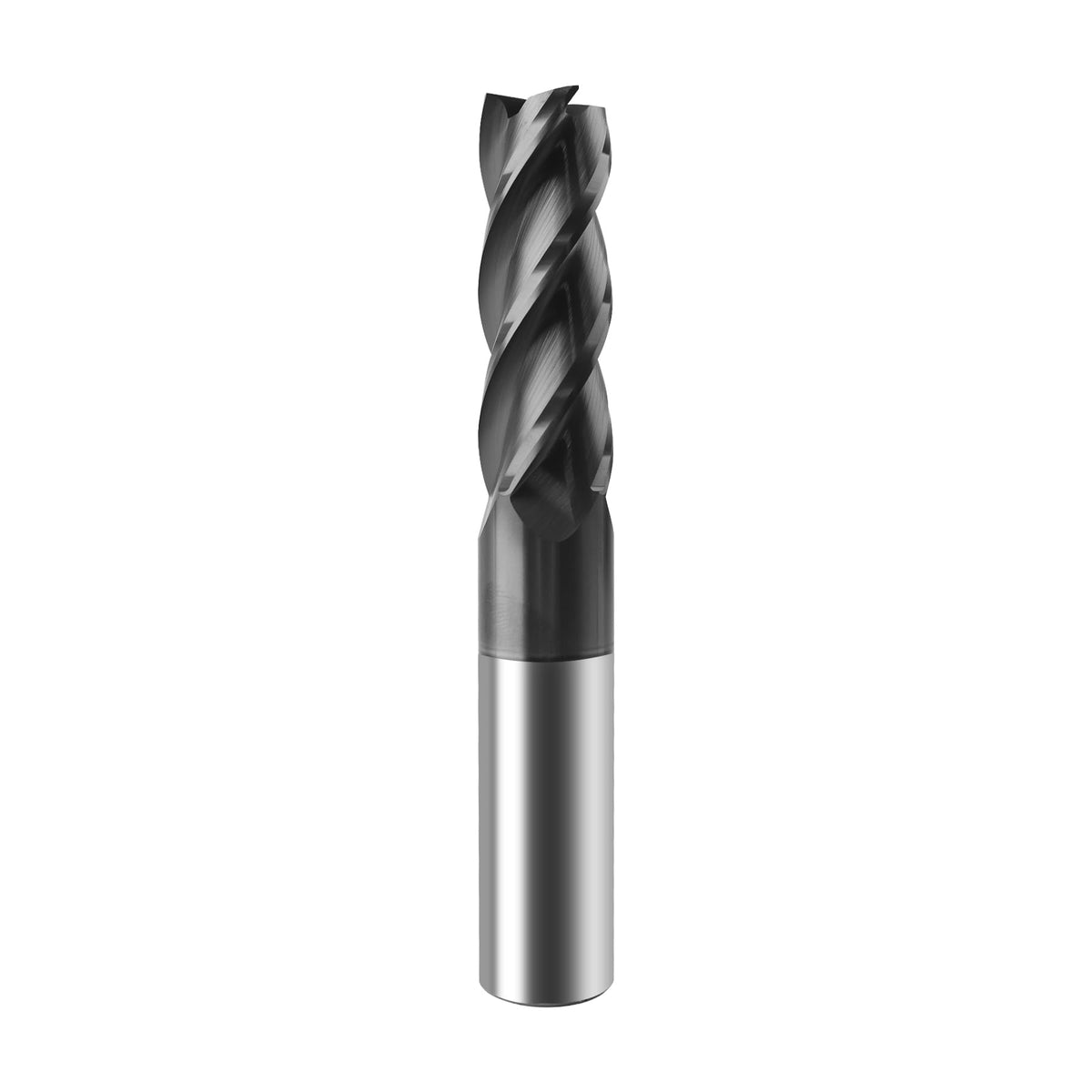 Zorqon 3/4'' Carbide Long End Mill, 4 Flute, AlTiN Coating