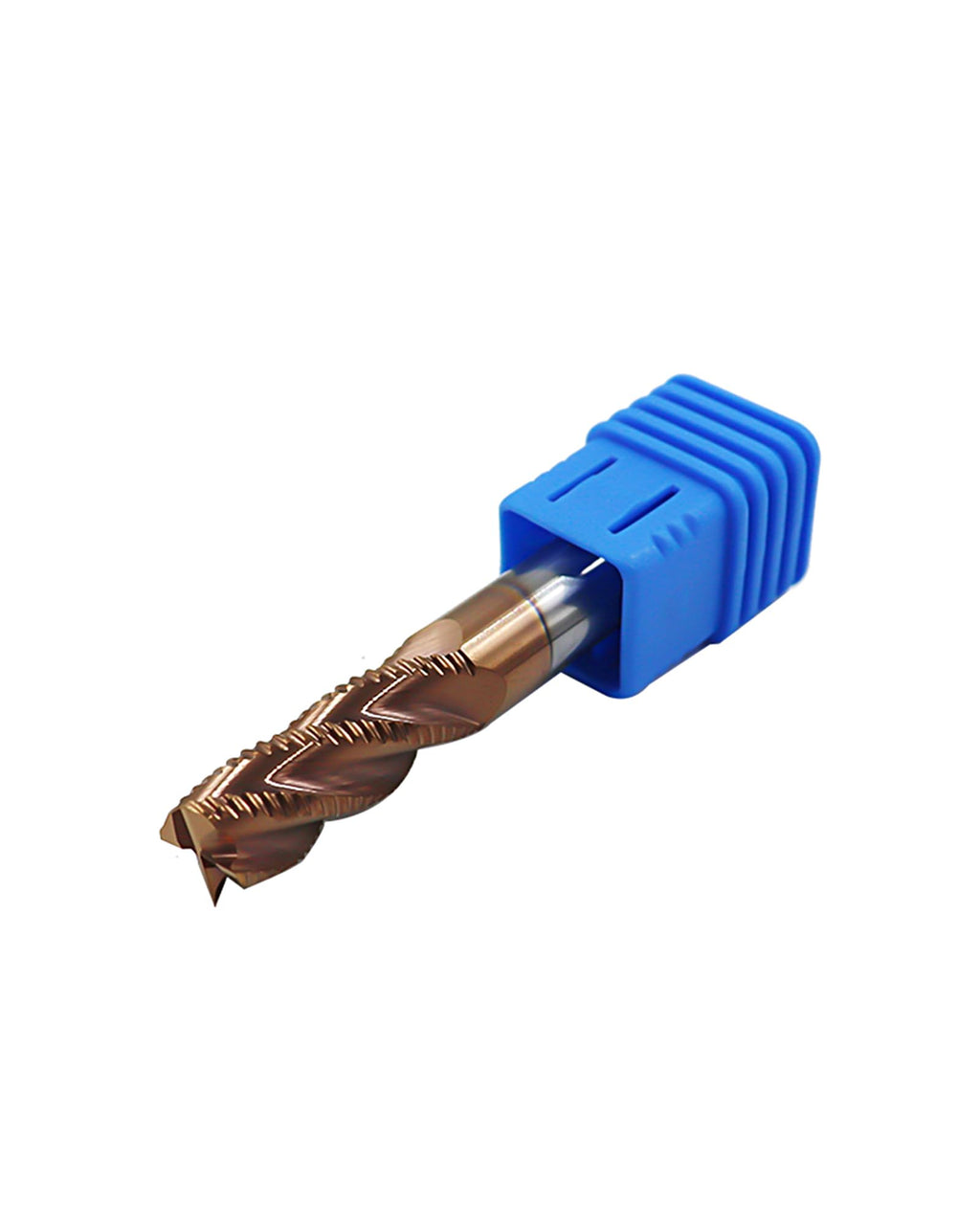 3/8" Carbide Roughing End Mill, 4 Flute End Mill Bits, 3/8" Cutting Dia