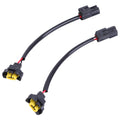 Vorally Headlight HID to Halogen Conversion Wire Harness Light Cable Connector Compatible for Maxima Altima Rogue Left and Right Car Wiring Harness Replaces 0238y-2.8-21-11 022a-2.2-11