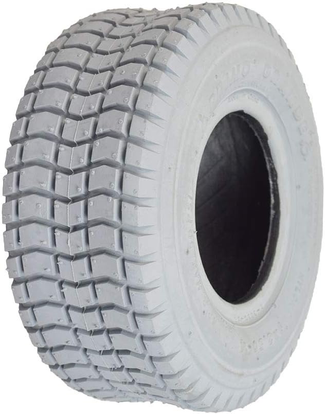 AlveyTech 9x3.50-4 Pneumatic Mobility Tire with Grande Knobby C203 Tread - Replacement Power Chair and Scooter Tires for Hoveround MPV 4/5, Ranger Solo, Shoprider Streamer, and Heartway (TAGRP265076)
