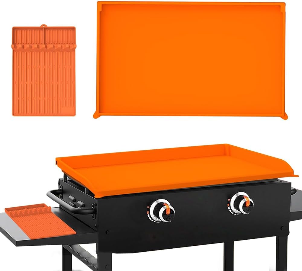 Silicone Griddle Mat for Member's Mark 36" 4 Burner Propane Griddle, Non Stick Grill Mat for Outdoor Cooking