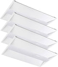 RMC 2x4 LED Troffer Light,Selectable 4CCT,7000 LM,0-10V Dimmable,4Pack