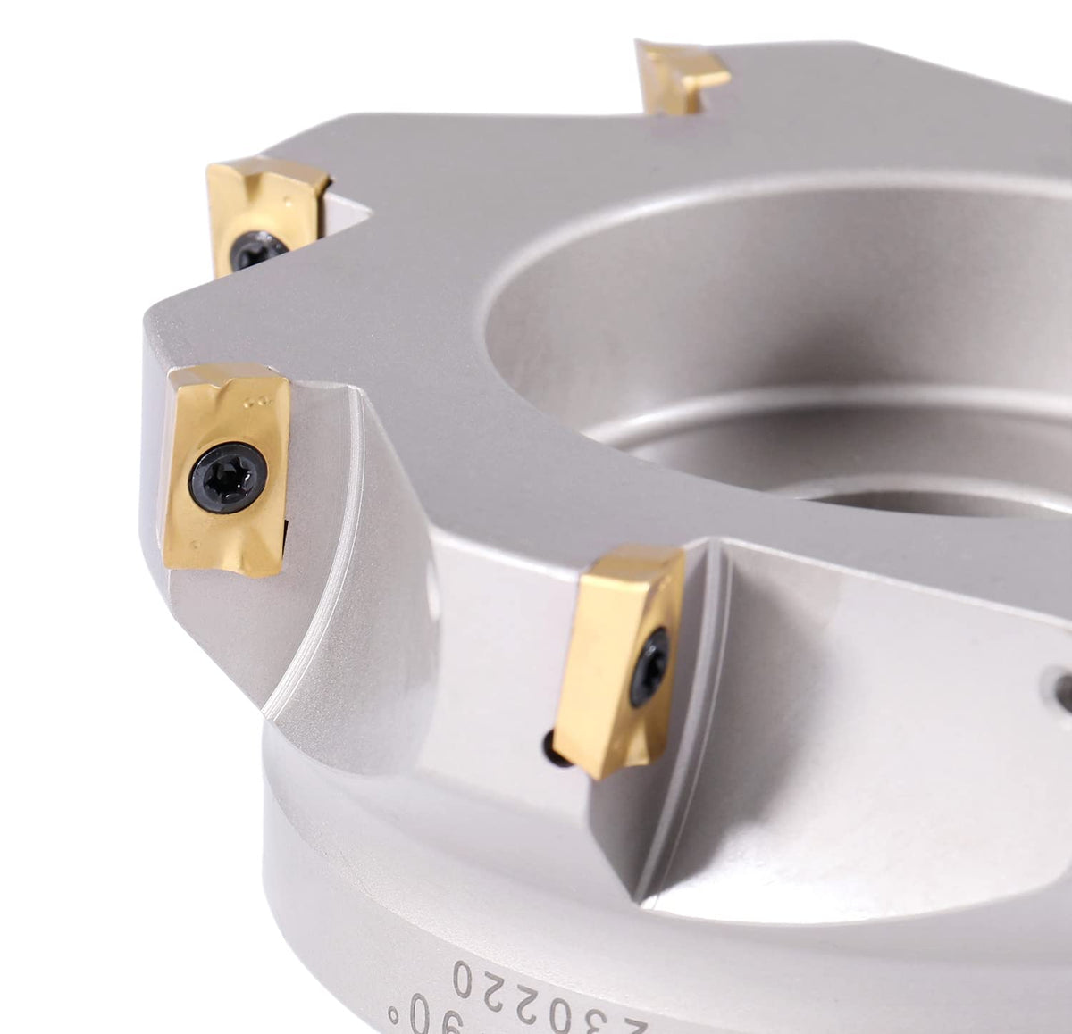 Accusize 90 Deg Square Shoulder Indexable Face Mill, 5 in