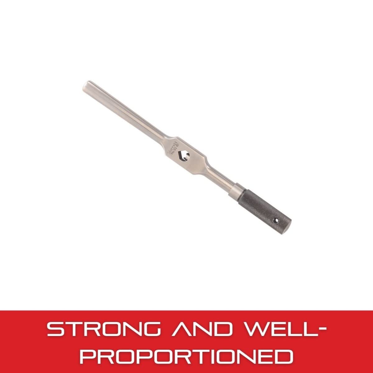 Starrett Tap Wrench, 9" Body Length, 5/32-9/32" Square Shank