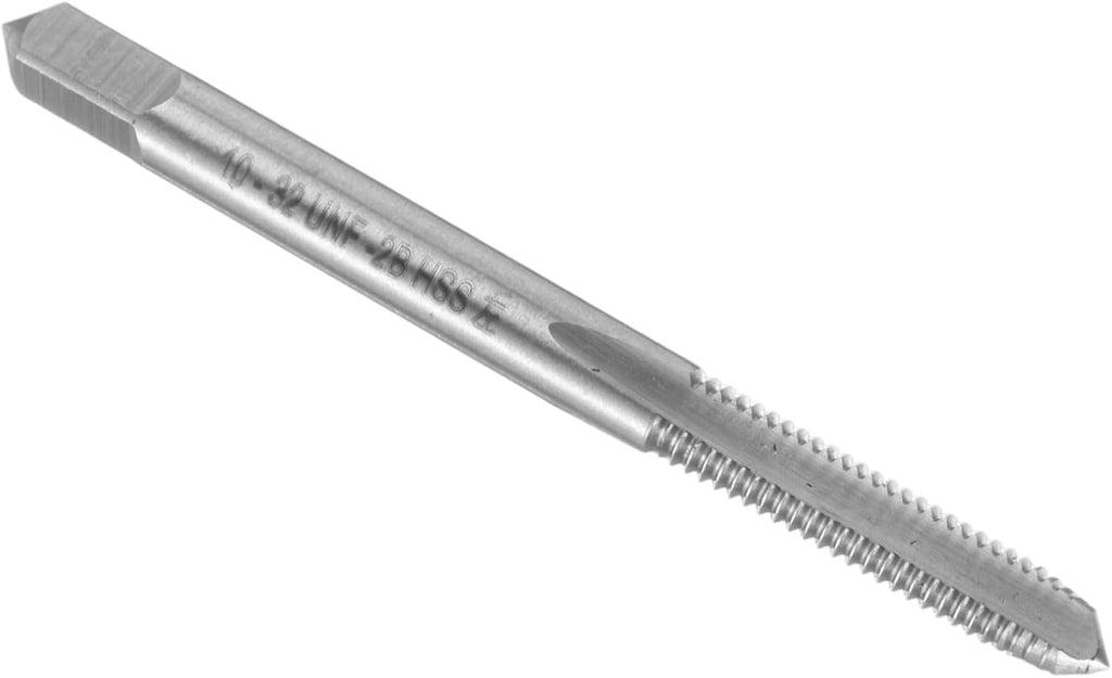 uxcell Hand Plug Tap #10-32 UNF 2B Left Hand Thread Taps Straight Flute
