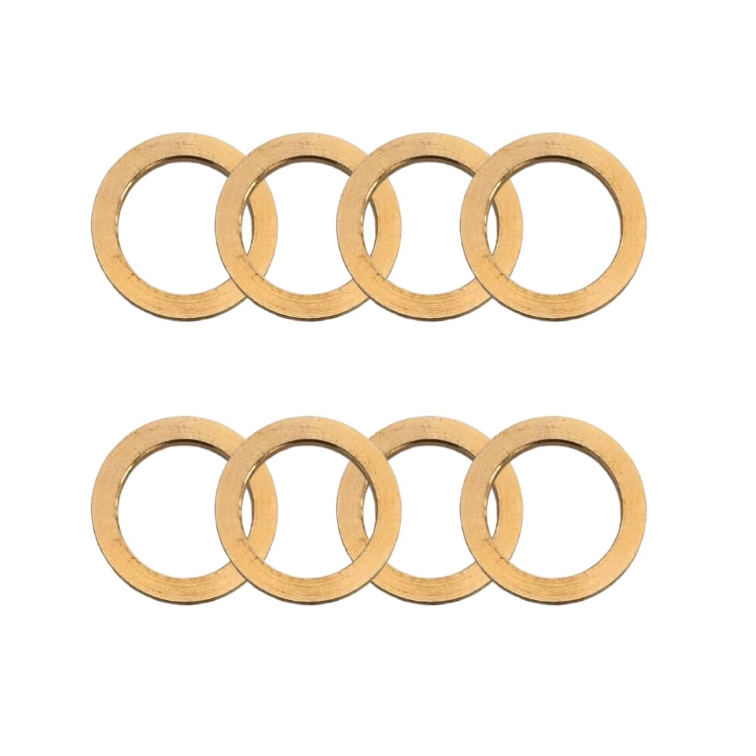 8PCS Saw Blade Bushings - 7/8" to 5/8" Brass Adapter Washers, Thickness of 1.5mm