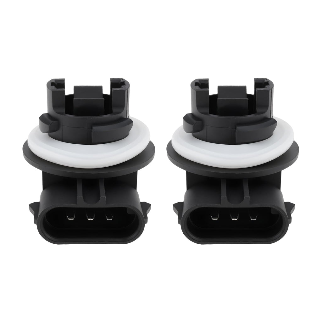 Micro Traders 2Pcs Bulb Holder Socket F17B13411AB F1TZ-13411-F Compatible with Ford F150 F250 F350 Explorer Mustang Focus
