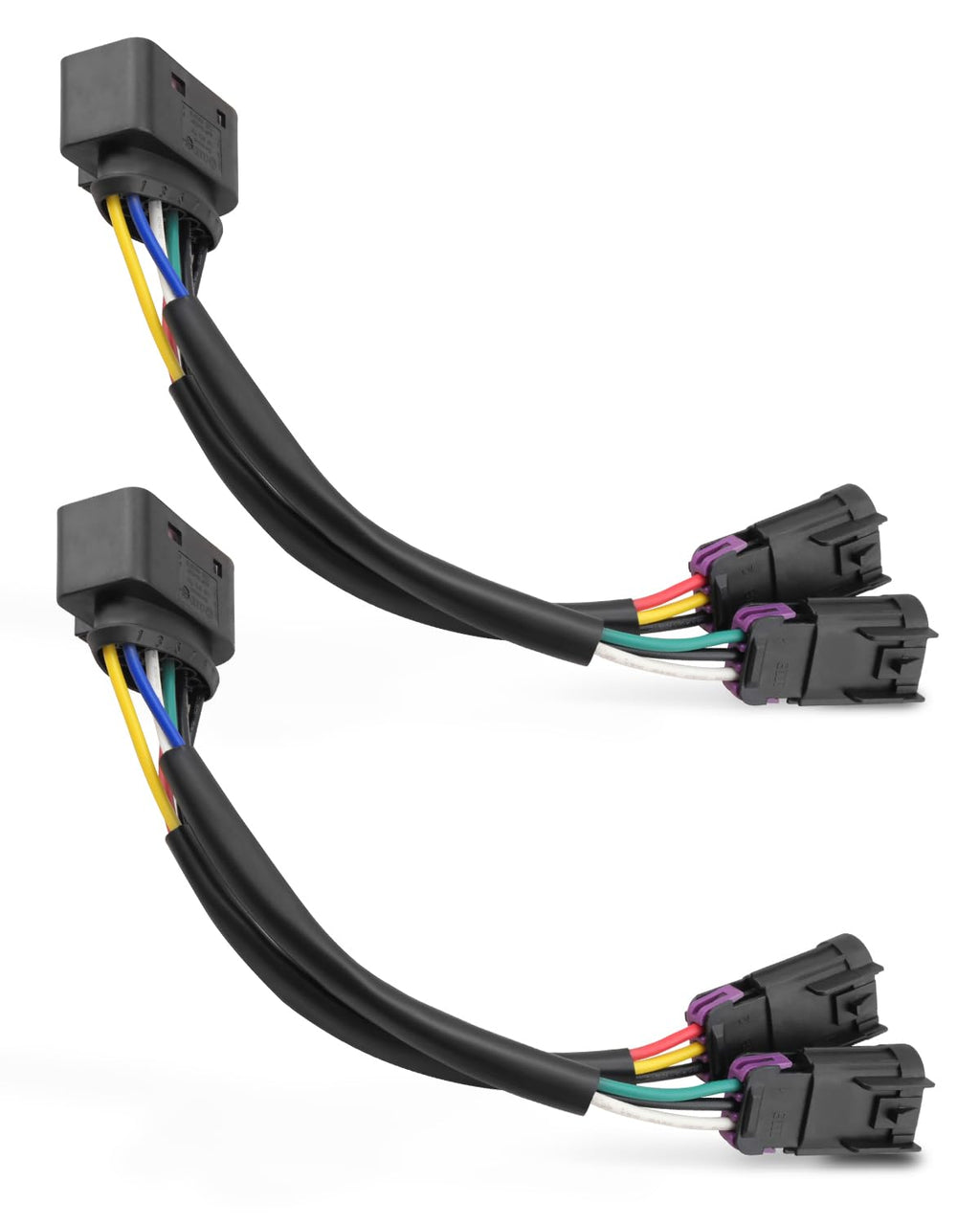 Conversion Quad Housing to Projector Headlight Harnesses Fit for Ram Truck