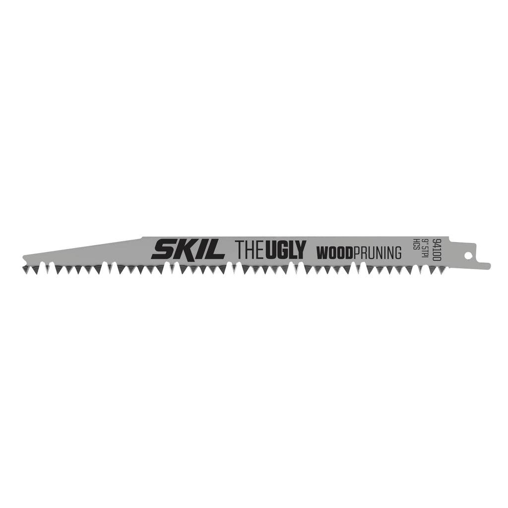SKIL The Ugly 9" 5-TPI Wood Cutting Reciprocating Saw Blade for SPT44A-00/9206-02, 3-Pack-94100-3