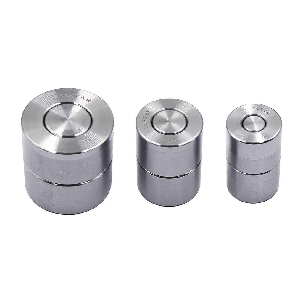 Dimple Die Set 3 Piece Metal Fabrication Tools 1/2" / 3/4" / 1"