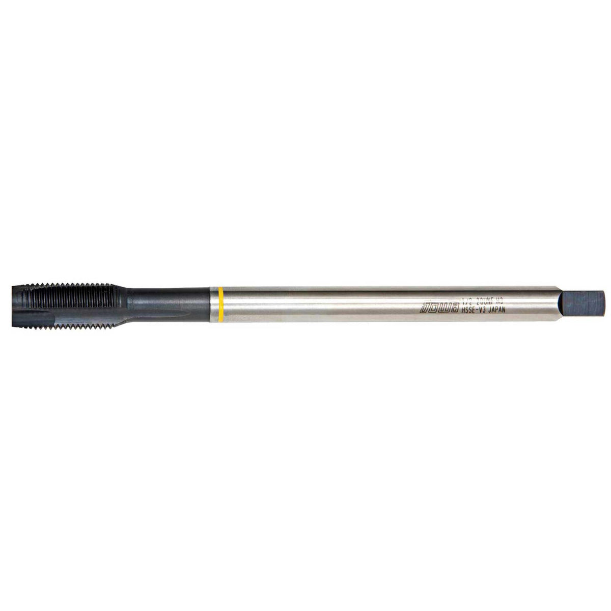 Sowa Tool 3/8"-16 UNC 6" O.A.L. Yellow Ring HSSE-V3 Spiral Point Tap