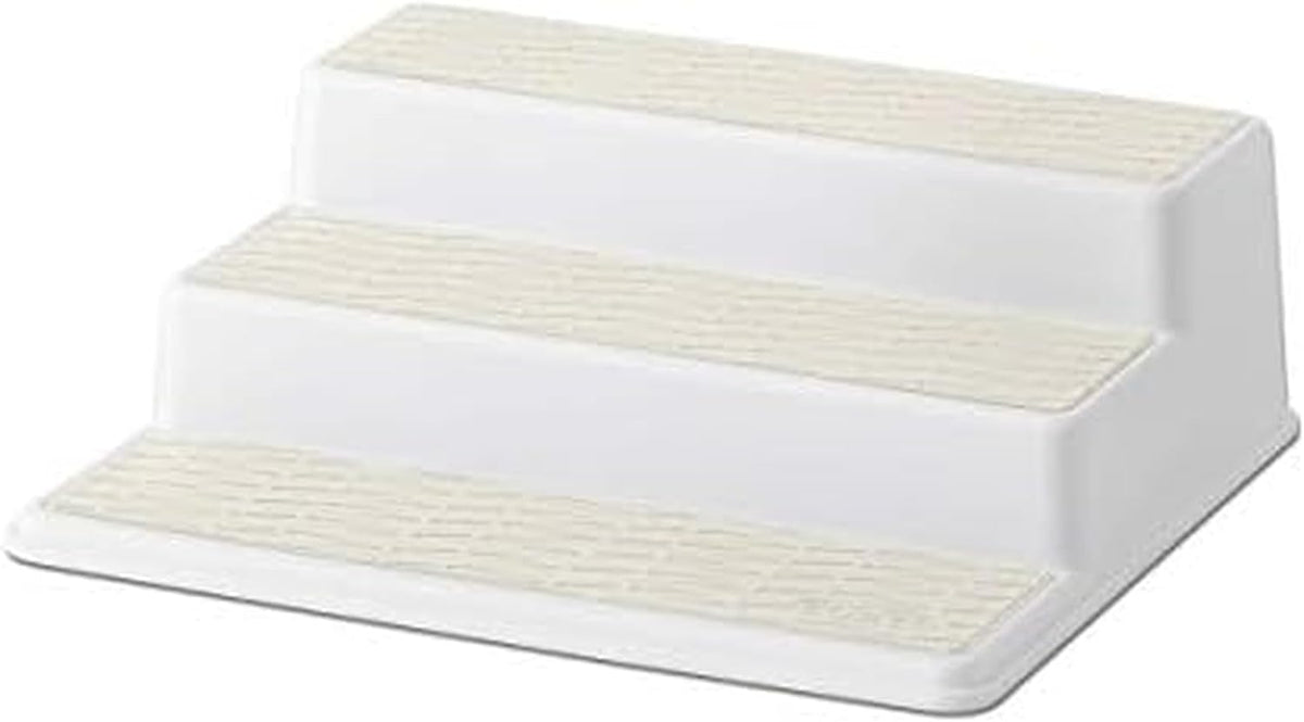 Basics 3-Tier Spice Pantry Kitchen Cabinet Organizer, 10-Inch, Cream