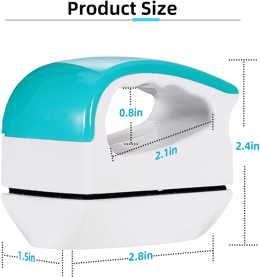 2 Pieces Aquarium Magnetic Brush Glass Fish Tank Algae Scrapers Glass Cleaner Floating Scrubber Aquarium Clean Brush