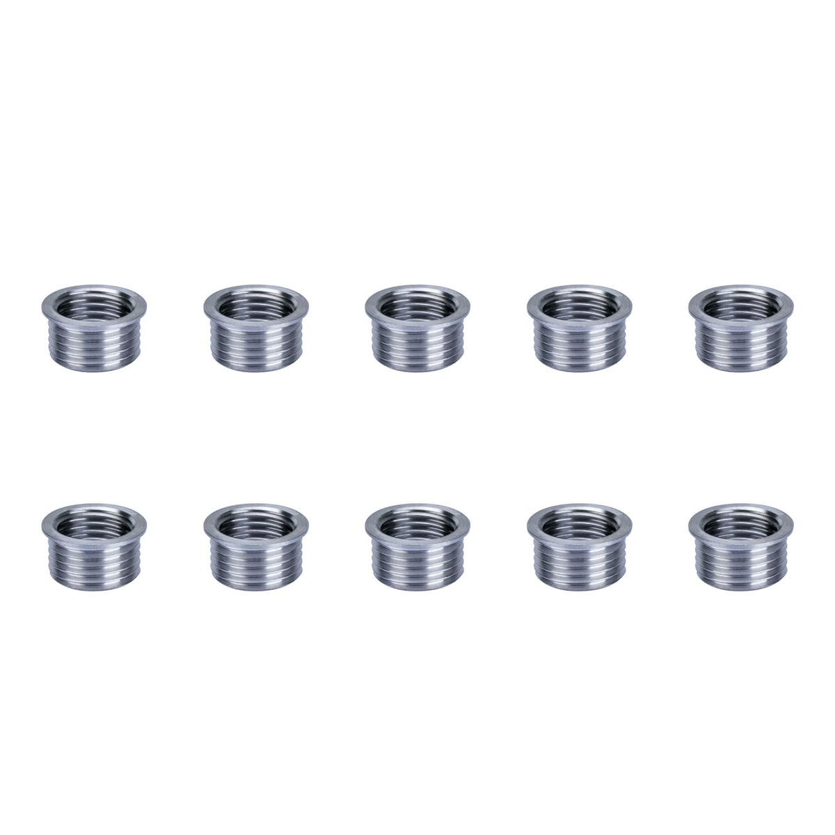 SENNMONN M14x1.5 Metric Thread Repair Kit, 10PCS Solid Bushing Inserts