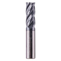 SEFHLI 4 Flute Solid Carbide Square End Mill(1Pc, 1/2in), AlTiN Coated