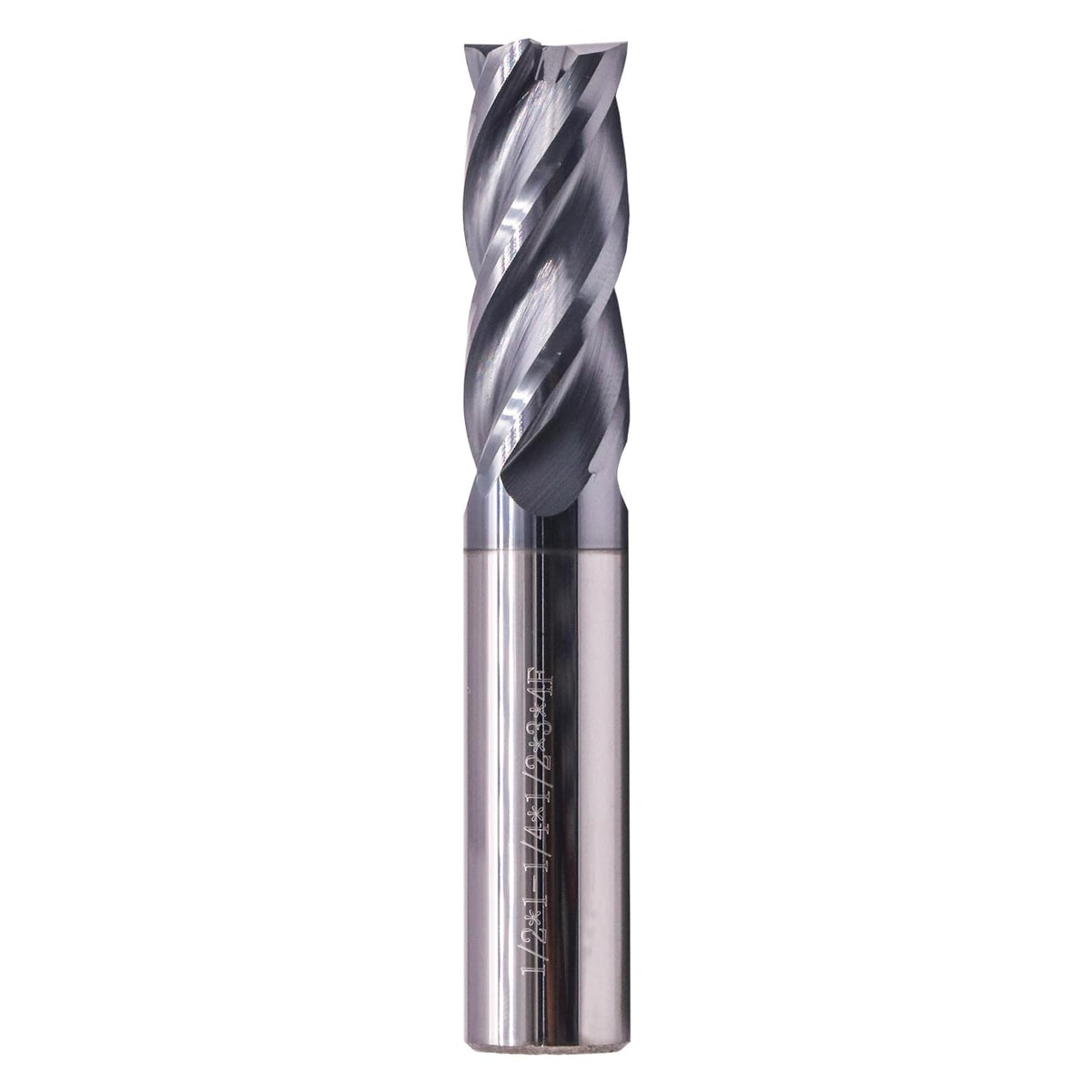 SEFHLI 4 Flute Solid Carbide Square End Mill(1Pc, 1/2in), AlTiN Coated