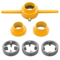 Saipe 6Pcs PVC Thread Maker Tool Pipe Threader Plumbing Tool Kit