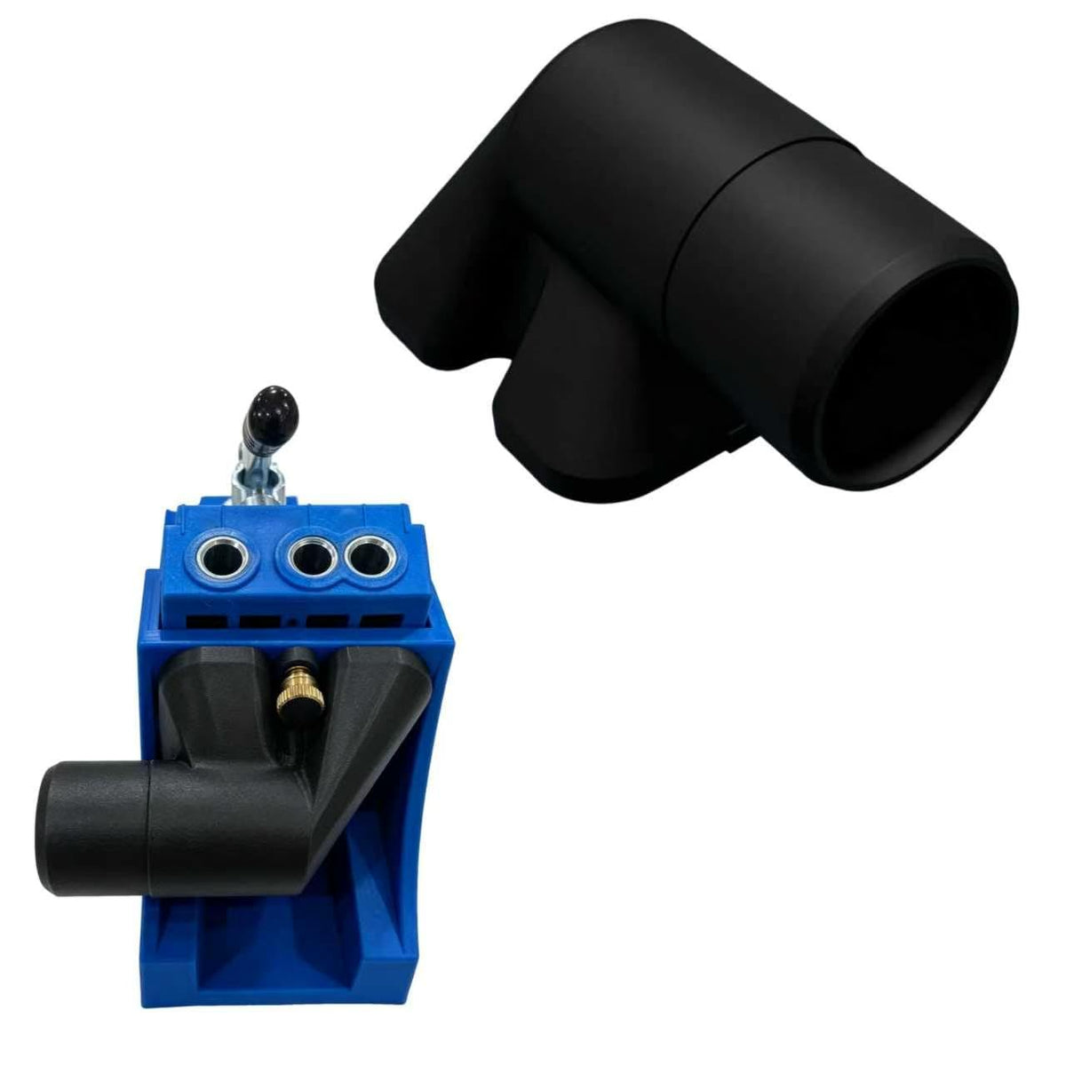 Dust Port for Kreg K3 K4 K5, Snap-On Adapter 1-1/4" OD，Black：Extend