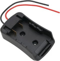 Create idea 1Pc Battery Adapter Power Connector Compatible with Porter Cable PCC685L PCC685LP PCC680L PCC682L 20V Li-ion Battery 12 Gauge Robotics