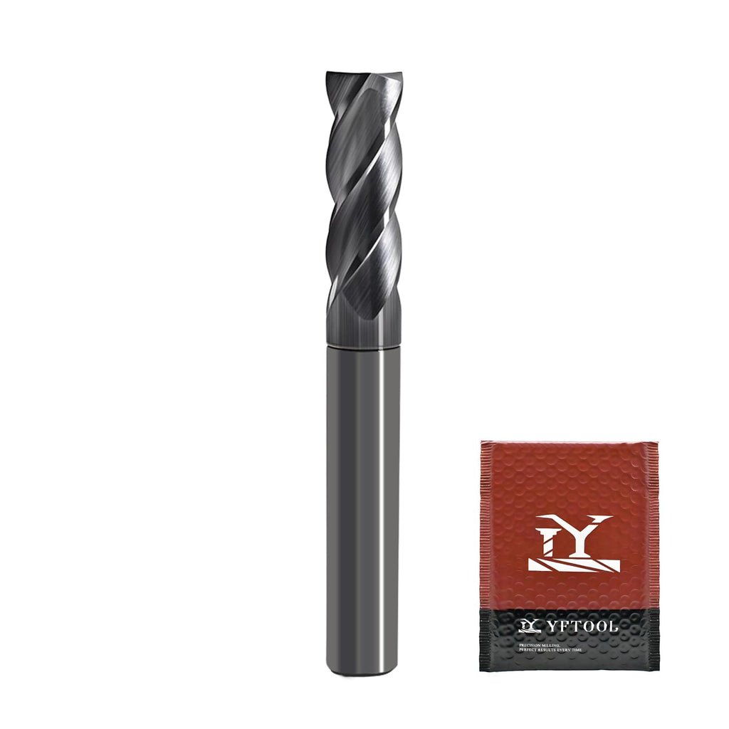 3/8 End Mill-2X Long Time CNC Endmill for Steel & Metal