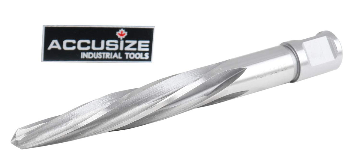 Accusize Industrial Tools Chucking Reamer, 11/16 in, 0521-1116
