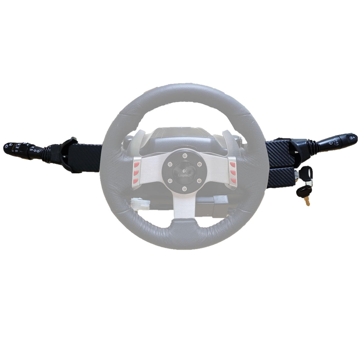 Turn Signal Headlight Dimmer Switch for Logitech G923 G920 G29 G27 G25 G PRO RS 50 System Direct Drive Servo Wheel Base;Multi-Function Stalks Wiper Lever Combination Racing Simulator Console Racing