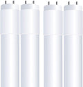 Feit Electric 4ft T8 LED Light Bulbs, 32/40W Eq, Warm White, 4 Pack