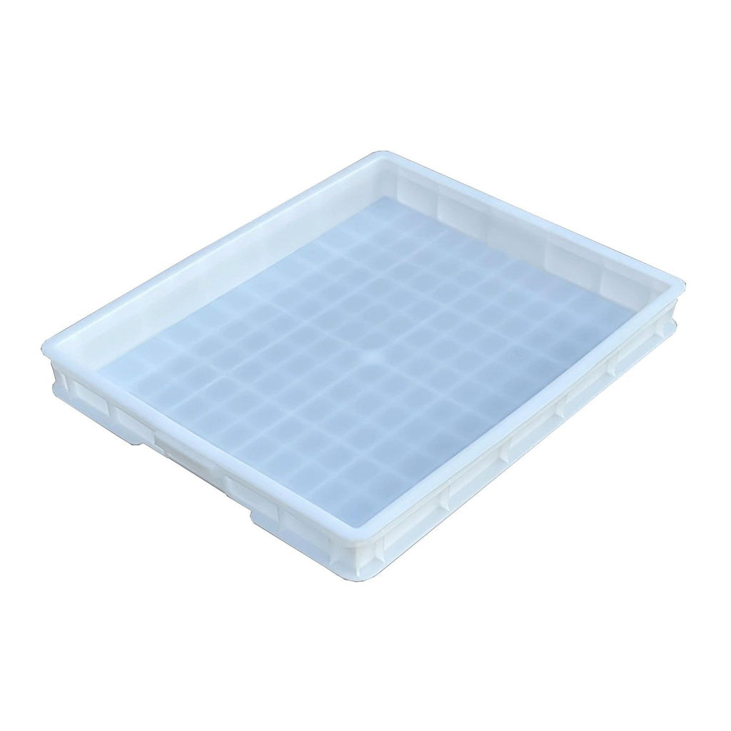 LXRHLIKG Leak-Proof Large Drip Pan, Oil Catch Pan, PE Air Conditioner Drip Tray for Potted Plants, Factories, Warehouses, Commercial(White,71x59x8cm/28x23x3in)