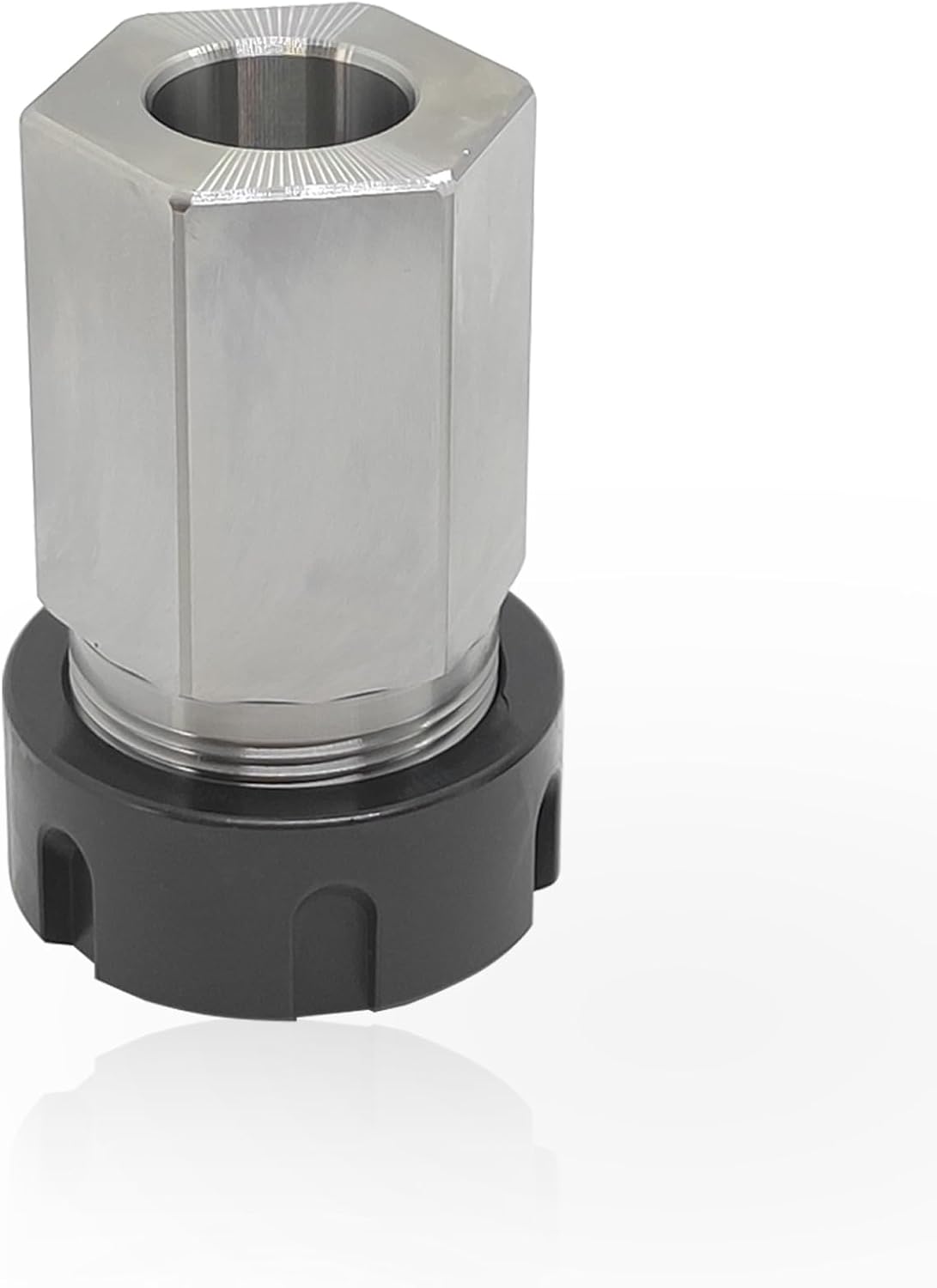 ER-25 Hex Collet Chuck Block, Workholding Holder, 0.005 mm Accuracy, High Concentricity, Finish Machining