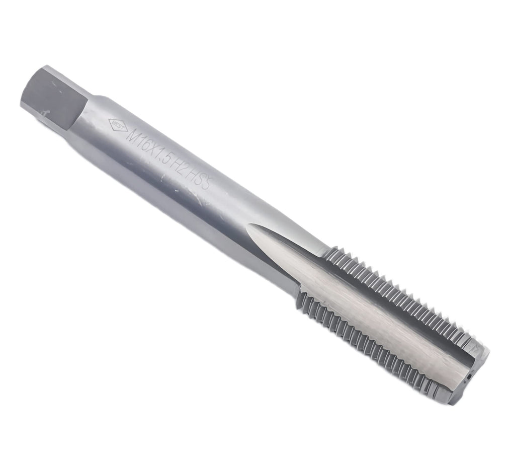 Metric Thread Tap, M16 X 1.5 HSS Machine Right Hand Thread Tap M16 X 1.5mm
