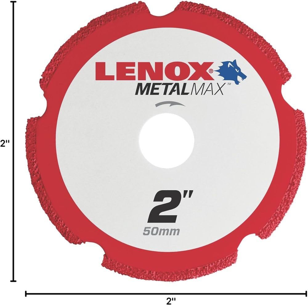Lenox Tools 1972917 METALMAX Diamond Edge Cutoff Wheel, 2" x 3/8"