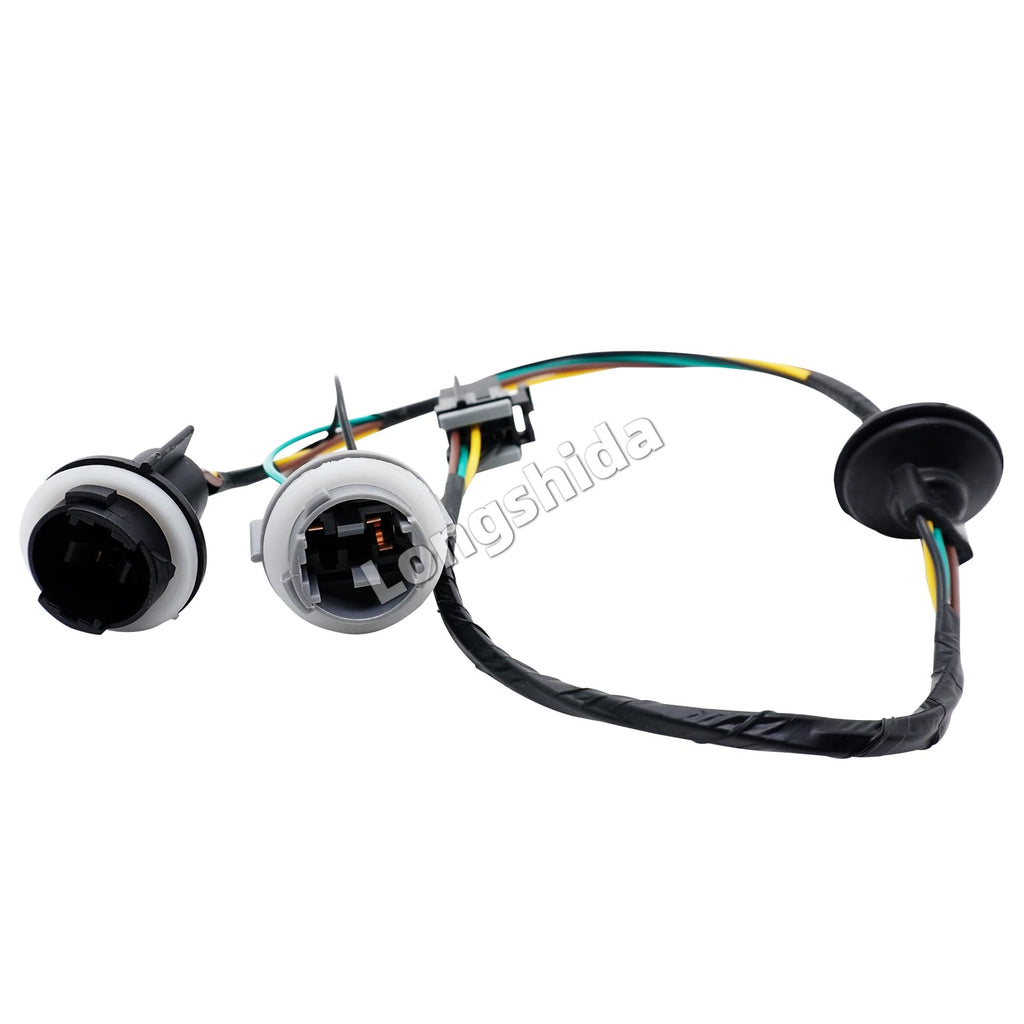 longshida 84227908 Rear Tail Light Wiring Harness Assembly Replaces for Chevy Express GMC Savana Van 2003-2024