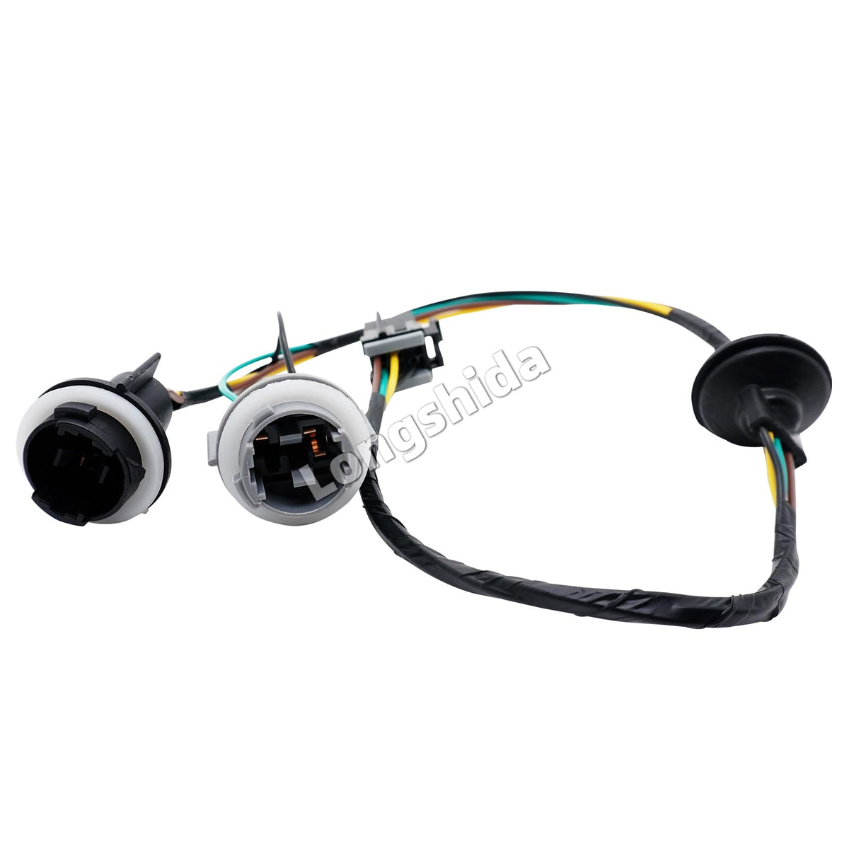 longshida 84227908 Rear Tail Light Wiring Harness Assembly Replaces for Chevy Express GMC Savana Van 2003-2024
