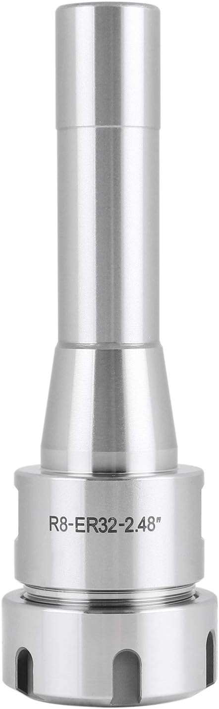 Accusize Industrial Tools R8 Shank Er32 Collet Chuck, Max RPM: 8000 RPM, 7/16''-20 Drawbar End, Max TIR 0.0002'' O.D to I.D. 0223-0232