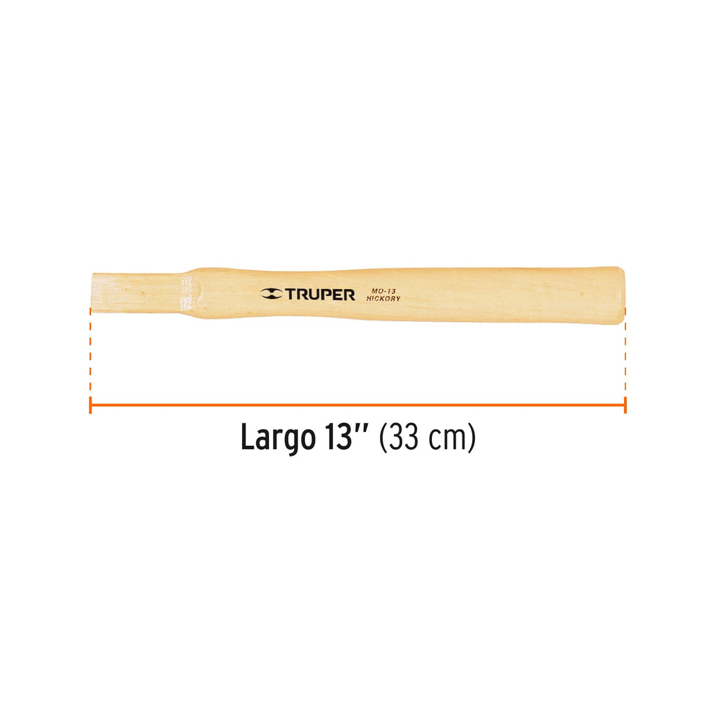 TRUPER MG-MA-16 Replacement Handle For Claw Hammers 13 1/2" (34cm)