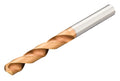 Sandvik Coromant CoroDrill Delta-C R840 Carbide Drill Bit, TiAlN Finish, Cylindrical no Flat Shank, Helical Flute, 140 Degree Split Point, 3.7mm Size, 28mm Cutting Length