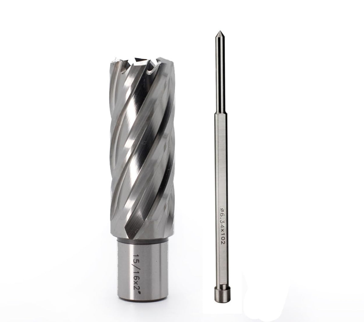 OSCARBIDE 15/16" x 2" HSS Annular Cutter 3/4" Weldon Shank Mag Drill Bit