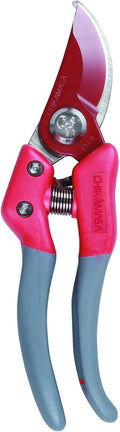 CHIKAMASA PS-8PLUS-R Professional pruning shears for horticulture and flowers with anti-rotation function for lock nut