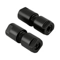 2-Pack Angle Grinder to Die Grinder Adapter, Heavy-Duty Metal Conversion Kit, 5/8"-11 Thread to 1/4" (6mm) & 1/8" (3mm) Collet Chucks, 2 Extension Adapters with 2 Lock Nuts for Grinding and Polishing